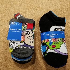 Pixar themed toddler boy socks